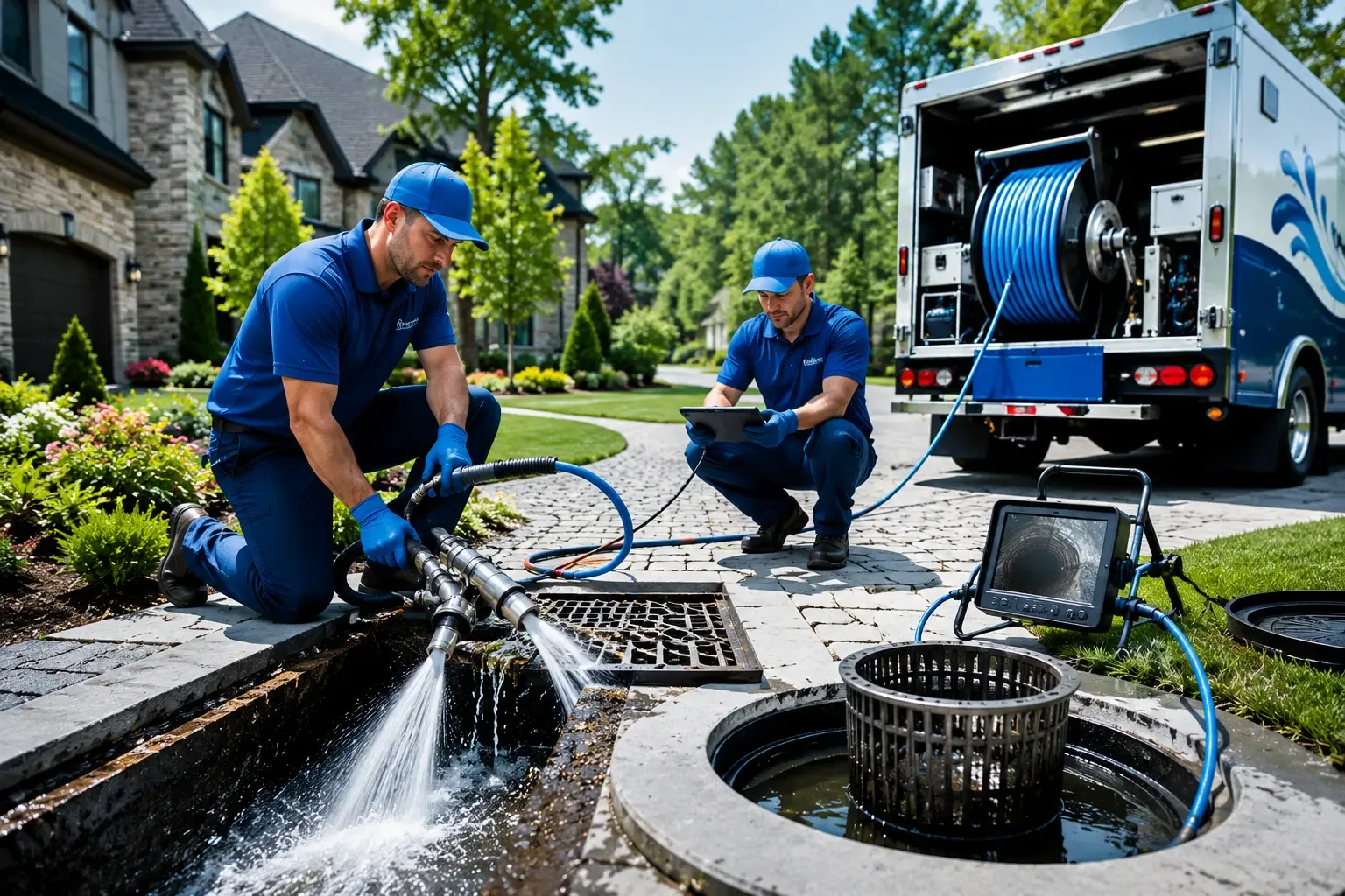 Local outdoor drain cleaning professionals in Ellis Grove, IL
