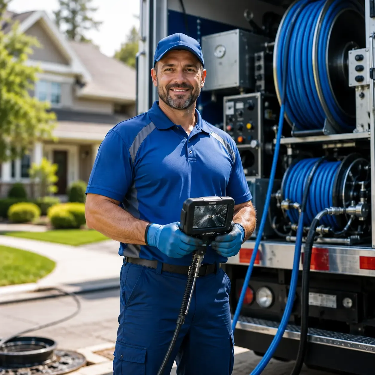 Local outdoor drain cleaning specialists in Ellis Grove, IL